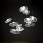 Postmodern Light Luxury Glass Decorative Chandelier - Image 7