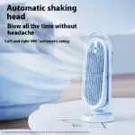 Shaking Head Spray Desktop Office USB Tower Fan Household Large Wind Humidifier Fan - Image 3