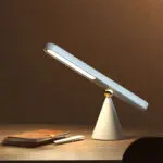 Reading Table Lamp Creative Geometric Desk Lamp Wireless Wall Lamp Multifunctional Magnetic Suction Small Night Light - Image 2