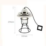 Portable Retro Barn Lantern Outdoor Multifunctional Lighting - Image 5