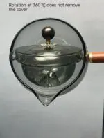 Semi-automatic Rotary Heat-resistant Glass Teapot Lazy Tea Making With Infuser And Wooden Handle Office Home Accessories Kitchen Gadgets - Image 7