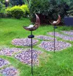 LED Solar Flame Light Metal LED Garden Light Flame Effect Lamp Waterproof Outdoor Lights Landscape Lights Solar Decorative Light - Image 5