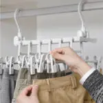 Space Saver Magic Hanging Clothes Hanger Rack - Image 2
