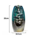 Multi-layers Ceramic Back flow Incense Burner - Image 4