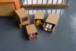 Thicken drawer shoe box transparent shoe box men and women drawer shoe storage box kraft paper shoe box - Image 5