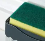 2-in-1 Soap Dispenser Sponge Caddy Push-type Liquid Box Detergent Automatic Dosing Box - Image 3