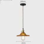Nordic Minimalist Glass Chandelier Old Shanghai Retro - Image 7