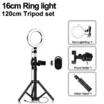 Compatible with Apple, Floor-Standing Portable Tripod Fill Light - Image 4