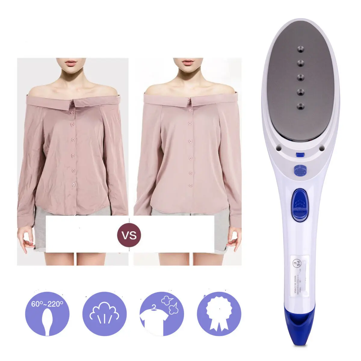 Handheld Garment Ironing Machine Small Household Electric Iron Travel Portable Steam Brush Ironing Clothes Ironing Machine - Image 3