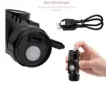 Led Induction Headlight Usb Rechargeable Outdoor Waterproof Strong Light Fishing Aluminum Flashlight Headlight - Image 5