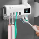 Intelligent UV Toothbrush Sterilizer Automatic Toothpaste Squeezer Toothbrush Toothpaste Rack - Image 6