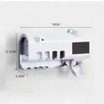 Intelligent UV Toothbrush Sterilizer Automatic Toothpaste Squeezer Toothbrush Toothpaste Rack - Image 4