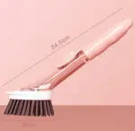 2 In1 Long Handle Cleaning Brush With Removable Brush Head Ktichen Gadgets - Image 5