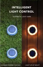 8Led Solar LED Light Outdoor Lawn Lamp Garden Light Courtyard Garden Decoration Solar Sensor Step Street Light For Porch Patio - Image 7