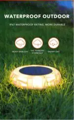 8Led Solar LED Light Outdoor Lawn Lamp Garden Light Courtyard Garden Decoration Solar Sensor Step Street Light For Porch Patio - Image 6