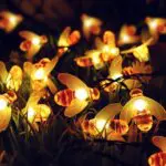 LED Outdoor Solar Lamp String Lights Fairy Holiday Christmas Party Garland Solar Garden Waterproof Linghting Bee - Image 5