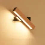 Wooden LED Wall Lamp Modern Adjustable Lighting Bar Restaurant Living Room Porch Wall Lamps Corridor Home Decor - Image 5