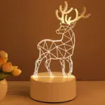 3D Lamp Acrylic USB LED Night Lights Neon Sign Lamp Xmas Home Decorations For Room Decor Valentines Day Gifts - Image 5