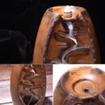 Multi-layers Ceramic Back flow Incense Burner - Image 9