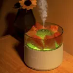 Cool-Mist Impeller Air Humidifier Crystal Salt Aroma Diffuser Incense Machine Fogger Essential Oil Lamp Difusor Ambient Light - Image 8