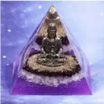 Quan Yin Orgone Energy Pyramid Ornament - Image 6