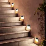 Solar stair lamp garden courtyard corner 6LED small night light - Image 3