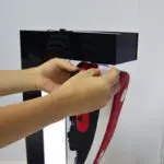 Magnetic Suspension E-shaped Display Rack Suspension Rotation Different Shoes Weight Adjustable - Image 2