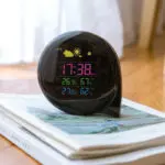 Weather clock small Q comma weather forecast clock weather forecast clock smart clock - Image 4