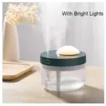 Projection Humidifier Portable Rechargeable Rotating Projection Night Light Bedroom Moisturizing Double Spray Double Fog - Image 4