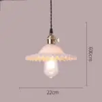 Nordic Minimalist Glass Chandelier Old Shanghai Retro - Image 3