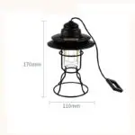 Portable Retro Barn Lantern Outdoor Multifunctional Lighting - Image 3