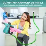 Handheld Steam Cleaner For Home Use, Steamer For Cleaning With Lock Button And 7 Accessory Kit Handheld Pressurized Steamer For Sofa, Bathroom, Car, Floor, Kitchen, Portable Natural Steam Cleaner - Image 7