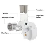 Electric Vegetable Slicer Multifunctional Potato Carrot Cutter Shred Chopper Kitchen Accessories Grater Home Gadget Tools - Image 7
