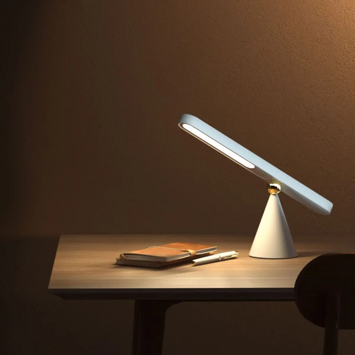Reading Table Lamp Creative Geometric Desk Lamp Wireless Wall Lamp Multifunctional Magnetic Suction Small Night Light - Image 3