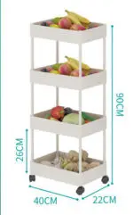 Bathroom shelf kitchen shelf - Image 10