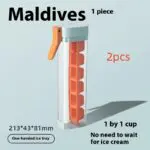Ice Cube Mold Household Ice Maker Food Grade Press Ice Tray Ice Cube Maker Ice Tray Mold With Storage Box Kitchen Gadget - Image 9