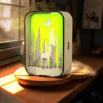 Woodcarving Light Creative Gift Minimalist Bedside Night Light Decoration Desktop Decoration Birthday Gift - Image 7