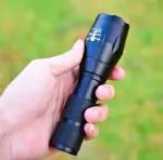 led Zoom Flashlight Torch Tactical 5000 Lumens Led High Power Flashlights AAA or 18650 battery kit - Image 6