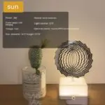 Creative Three-dimensional Rotating Ambience Light Bedroom - Image 2