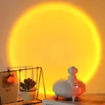 Astronaut Sunset Lamp Humidifier 2 Spraying Mode 360 Degree Rotating Head Astronaut Light USB Charging Projector Lamp - Image 3