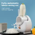 Electric Vegetable Slicer Multifunctional Potato Carrot Cutter Shred Chopper Kitchen Accessories Grater Home Gadget Tools - Image 4