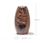 Multi-layers Ceramic Back flow Incense Burner - Image 10