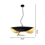 Italian Art Restaurant Chandelier Light Luxury Nordic Creative Personality Design - Image 5