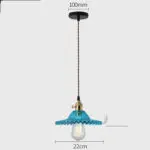 Nordic Minimalist Glass Chandelier Old Shanghai Retro - Image 9