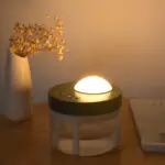 Projection Humidifier Portable Rechargeable Rotating Projection Night Light Bedroom Moisturizing Double Spray Double Fog - Image 3