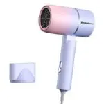 Portable Folding Low Power Cold And Hot Blue ABS Hair Dryer - Image 6