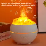 Salt Stone Simulation Flame Aromatherapy Machine - Image 2