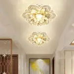 Small Crystal Lamp Corridor Lamp Modern Minimalist Living Room Lamp - Image 3