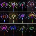Firework Lights LED Strip Music Sound Sync Color Changing Remote Control LED Firework Light For Room Party - Image 3