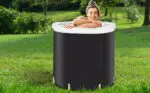 Recovery Ice Tub Foldable Bathtub Outdoor Portable Cold Water Therapy Tub Fitness Rehab Ice Tub For Athletes Long Lasting Insulated Ice Tub, Spa Soaking Bucket - Image 6